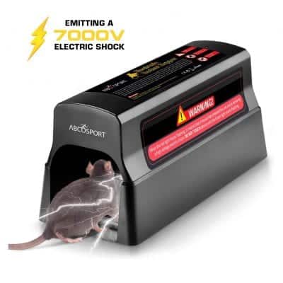 AbcoSport Electronic Rodent Trap - Effective & Humane