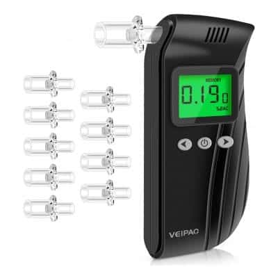 VEIPAO Breathalyzer Professional Alcohol Tester