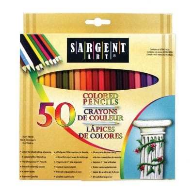 Sargent Art Premium Coloring Pencils 50 Pack