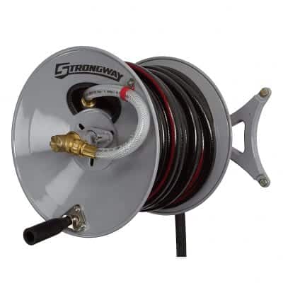 Strongway Wall Mount Hose Reel