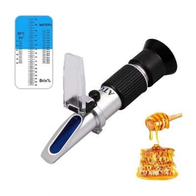 AUTOUTLET 3-in-1 Honey Baume Refractometer