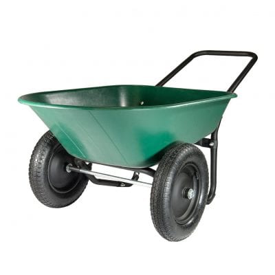 Garden Star 2 Tire Wheelbarrow Garden Cart