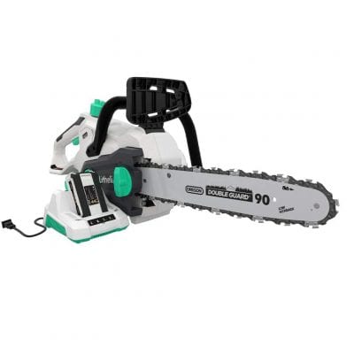 LiTHELi 40V Cordless Chainsaw with a Brushless Motor