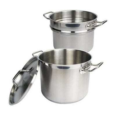 Winware Double Boiler with Cover