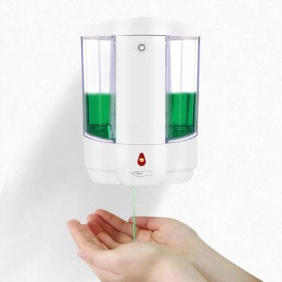ALLOMN Automatic Touchless Wall-Mount Soap Dispenser