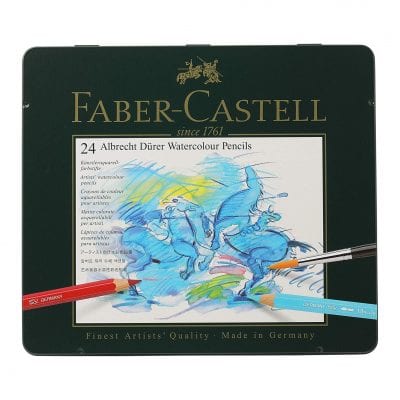 Faber Castell Albrecht Watercolor Pencils 24 Pack
