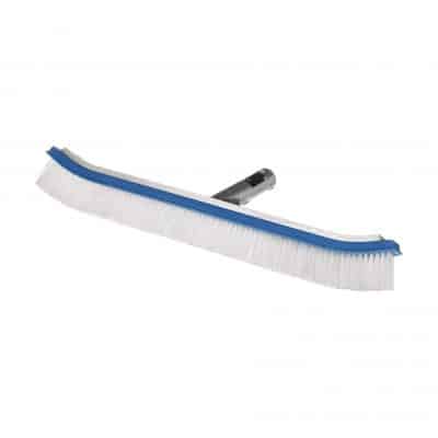 Blue Devil 18 inch Pool Wall Brush Deluxe with Poly Bristles