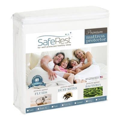 SafeRest Waterproof Mattress Protector