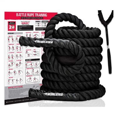 Firebreather Battle Ropes with Foldable Poster