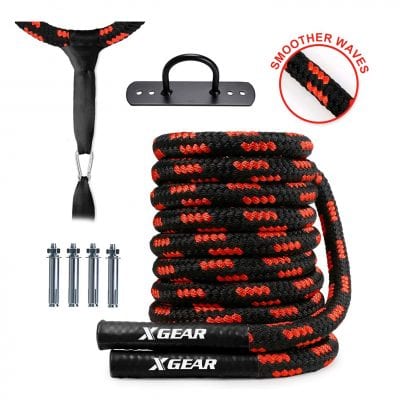 XGEAR Heavy Battle Rope Strap Kit