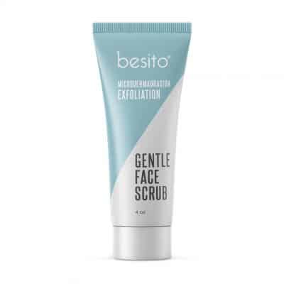 BESITO Microdermabrasion Gentle Formula Face Scrub and Facial Exfoliator