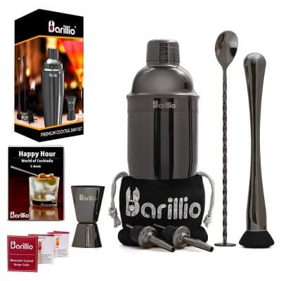 Barillio Black Cocktail 24 Oz Bartender Kit