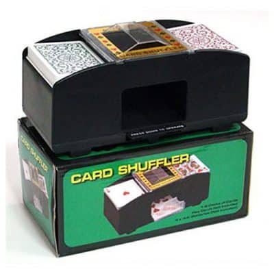 One or Two Deck Capacity Card Shuffler