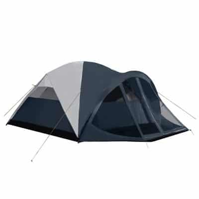 Pacific Pass Camping Tent 6 Person Dome Tent