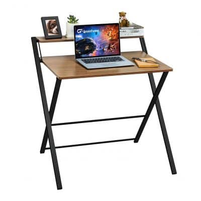 GreenForest Folding Desk for Small Spaces