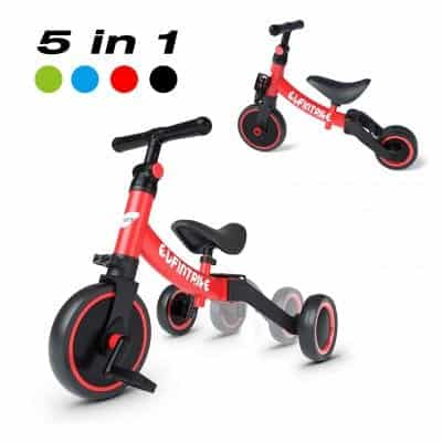 besrey 5 in 1 Tricycle for 1-31-3 Years Kids