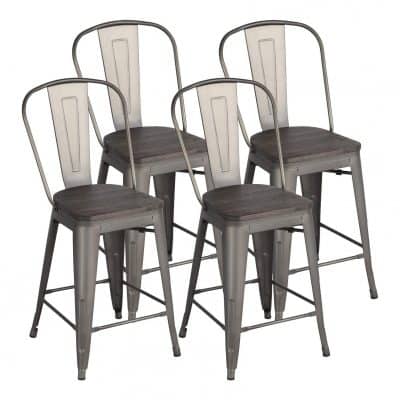 Yaheetech 24 Dining Stools Chairs