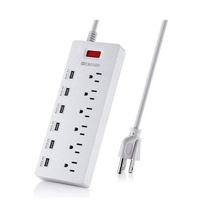 HITRENDS Surge Protector Power Strip