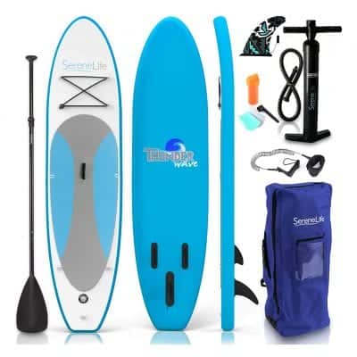 SereneLife Inflatable Paddle Board