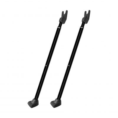 Securityman 2-in-1 Security Bar (2 Pack) - Black
