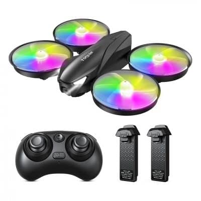 Tomzon Mini Drone for Kids with LED Light