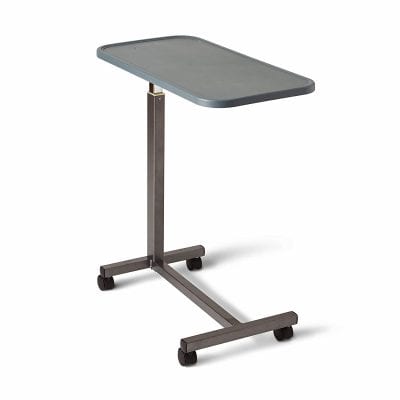 Medline -n- Adjustable Overbed Bedside Laptop Cart
