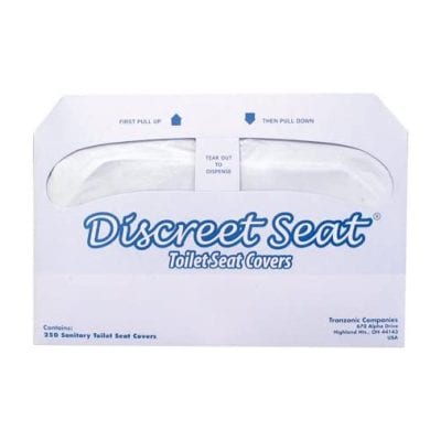 Hospeco Discreet Seat Toilet 20 Packs of 250