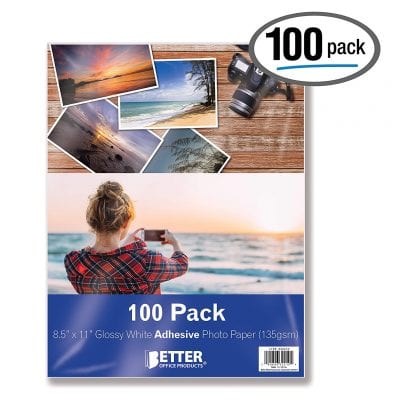 Better Office Products Photo Paper, 100 Count Pack