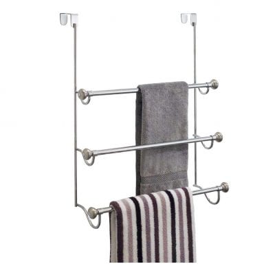 iDesign York Over the Shower Towel Drying Rack