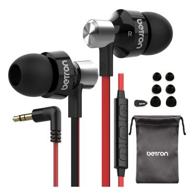 Betron DC950HI Powerful Bass Earbuds with Mic