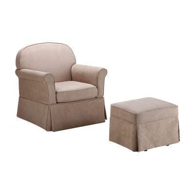 Baby Relax Swivel Glider with Ottoman