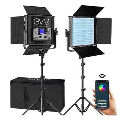 GVM RGB Video Lights