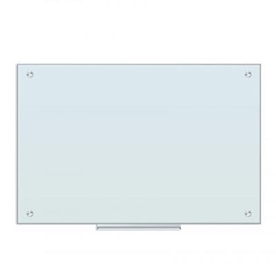 U Brands White Frosted Non-Magnetic Glass Dry Erase Board