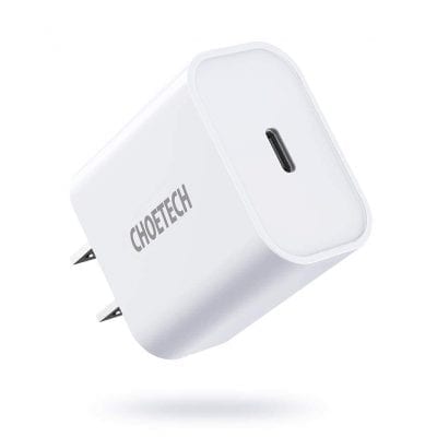 CHOETECH USB C 18W Fast iPhone 12 Pro Charger