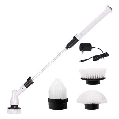 BabyNora Electric Spin Scrubber with 3 Brush Head