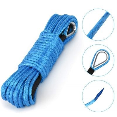 Kohree Durable Winch Cable ATV Winch Rope