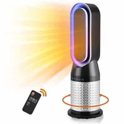Breezewell 2-in-1 Portable 1500W Tower Heater