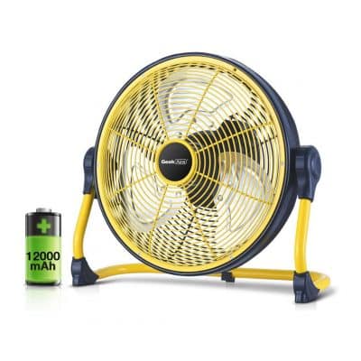Geek Aire Fan with a Built-in Battery, 12 Inch
